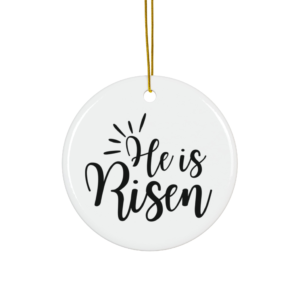 he-is-risen-ceramic-christmas-ornament-christian-housewarming-gifts-1pc-3pcs-5pcs-10pcs